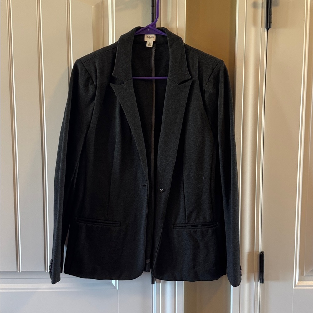 J. Crew Charcoal Gray Blazer